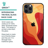 Magma Color Pattern Glass Case for iPhone 12 Pro Max