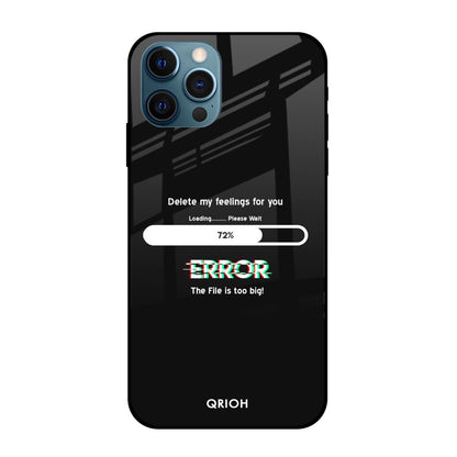 Error Apple iPhone 12 Pro Max Glass Cases & Covers Online