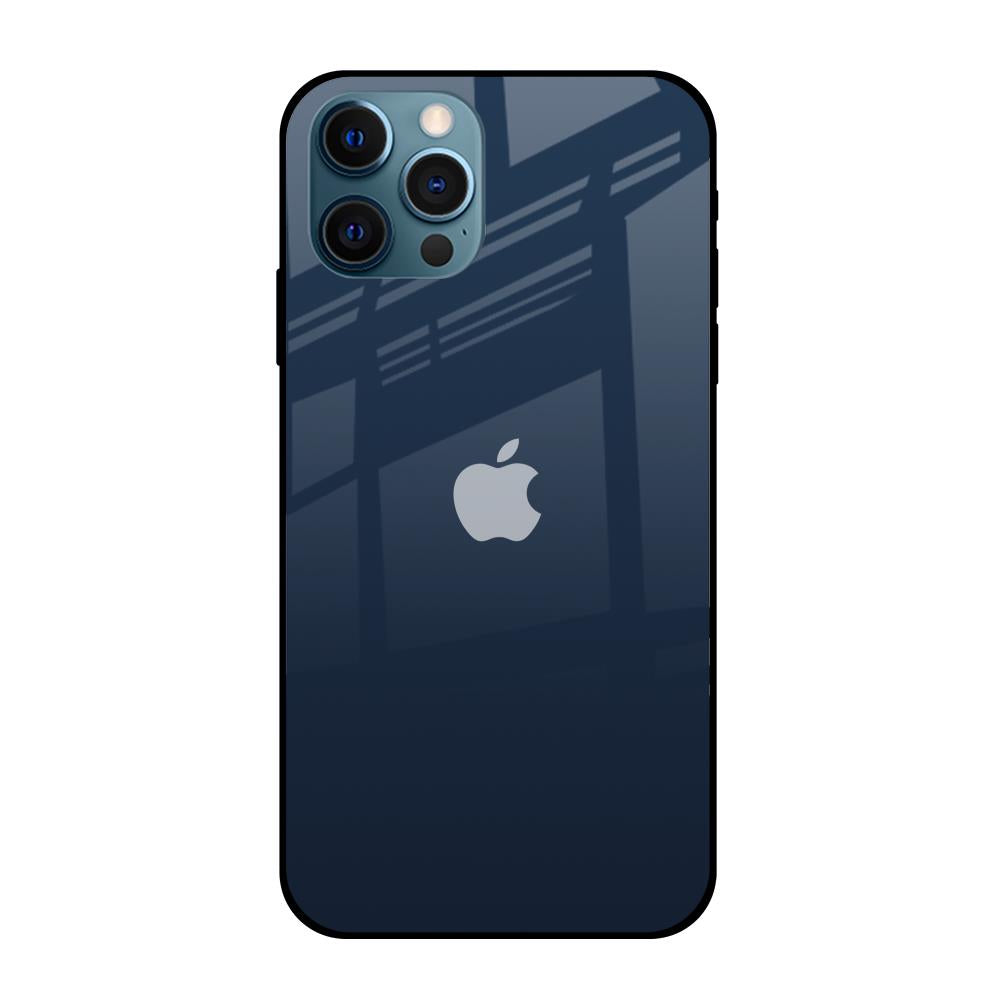 Overshadow Blue iPhone 12 Pro Max Glass Cases & Covers Online