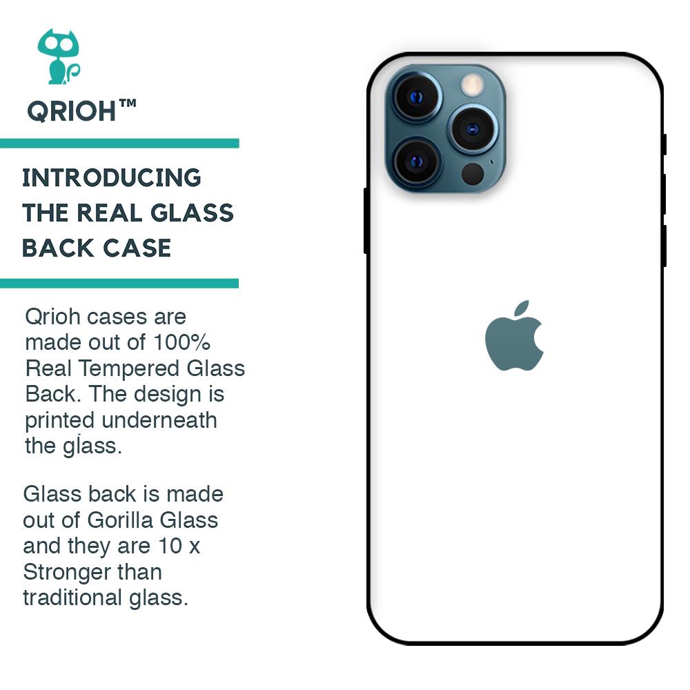 Arctic White Glass Case for iPhone 12 Pro Max