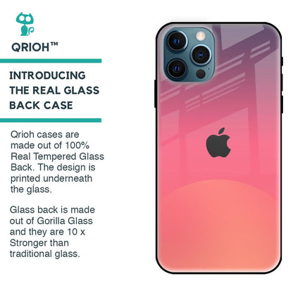 Sunset Orange Glass Case for iPhone 12 Pro Max