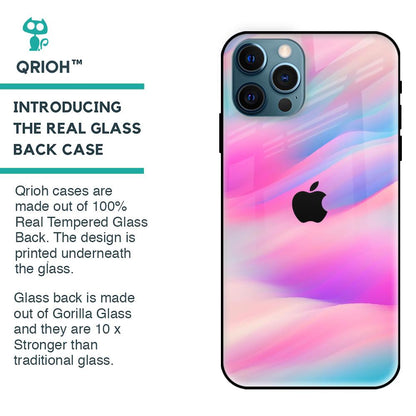 Colorful Waves Glass case for iPhone 12 Pro Max