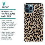 Leopard Seamless Glass Case For iPhone 12 Pro Max