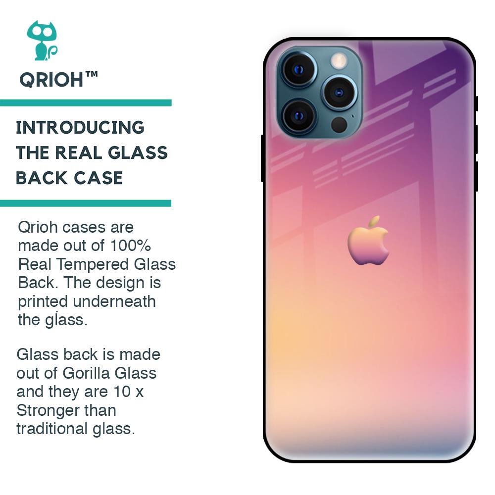 Lavender Purple Glass case for iPhone 12 Pro Max