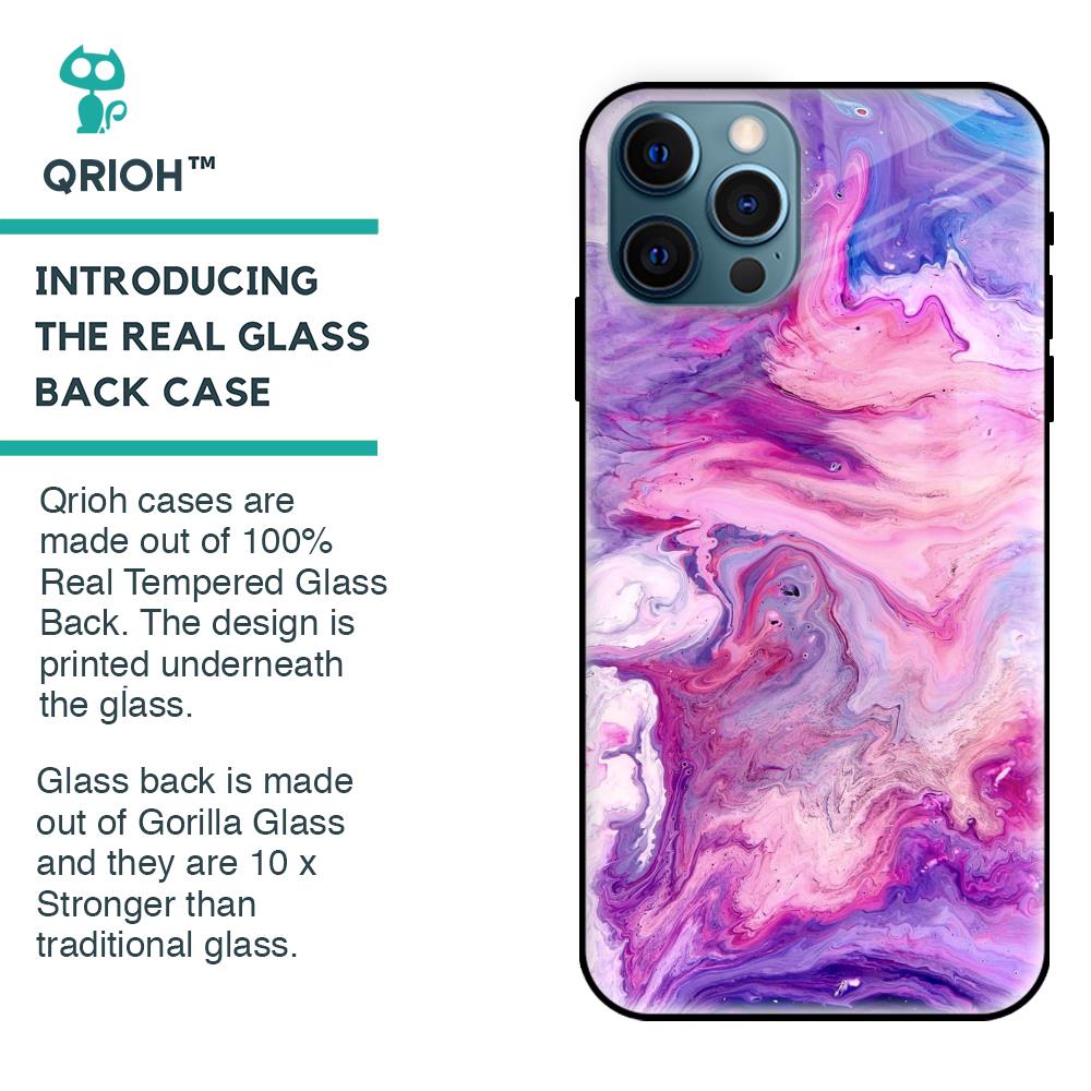 Cosmic Galaxy Glass Case for iPhone 12 Pro Max