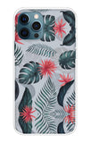 Retro Floral Leaf iPhone 12 Pro Max Back Cover