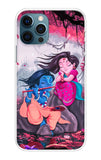 Radha Krishna Art iPhone 12 Pro Max Back Cover