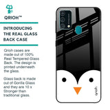 Cute Penguin Glass Case for Samsung Galaxy F41