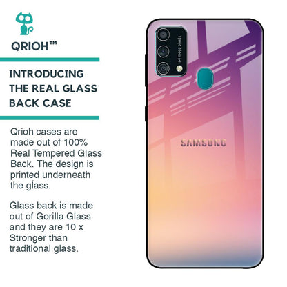 Lavender Purple Glass case for Samsung Galaxy F41