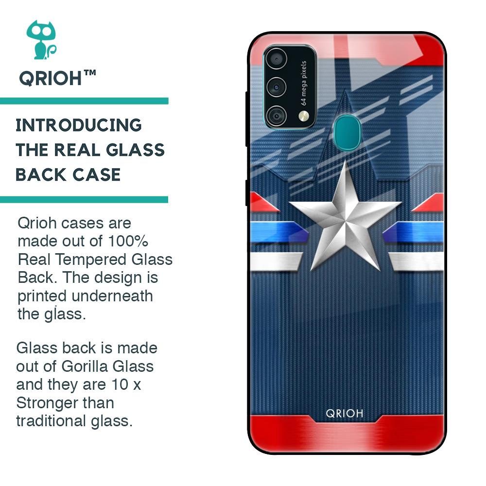 Brave Hero Glass Case for Samsung Galaxy F41