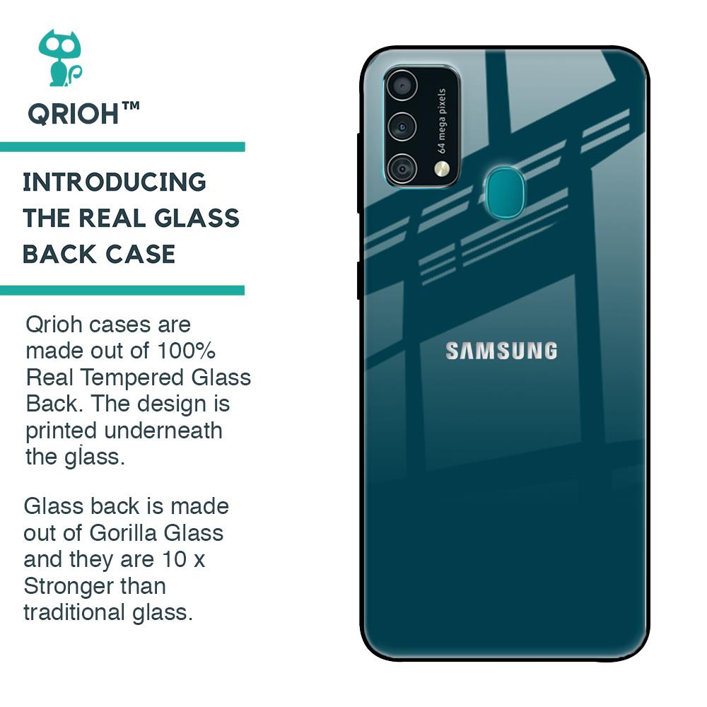 Emerald Glass Case for Samsung Galaxy F41