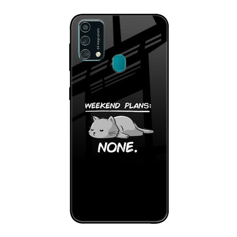 Weekend Plans Samsung Galaxy F41 Glass Back Cover Online