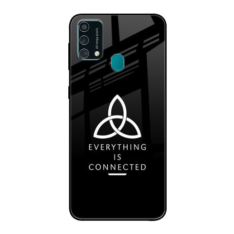 Everything Is Connected Samsung Galaxy F41 Glass Back Cover Online