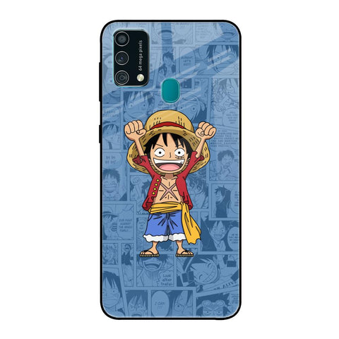 Chubby Anime Samsung Galaxy F41 Glass Back Cover Online