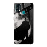 Dark Warrior Hero Samsung Galaxy F41 Glass Back Cover Online