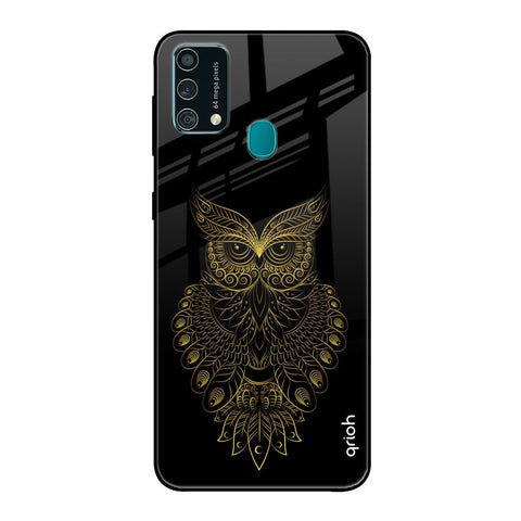 Golden Owl Samsung Galaxy F41 Glass Back Cover Online