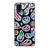 Acid Smile Samsung Galaxy F41 Glass Back Cover Online