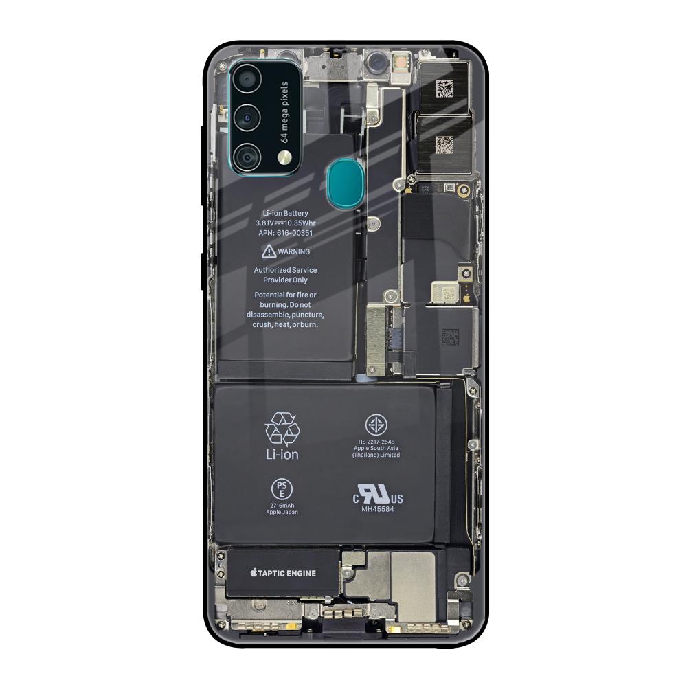 Skeleton Inside Samsung Galaxy F41 Glass Back Cover Online