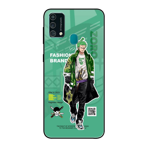 Zoro Bape Samsung Galaxy F41 Glass Back Cover Online