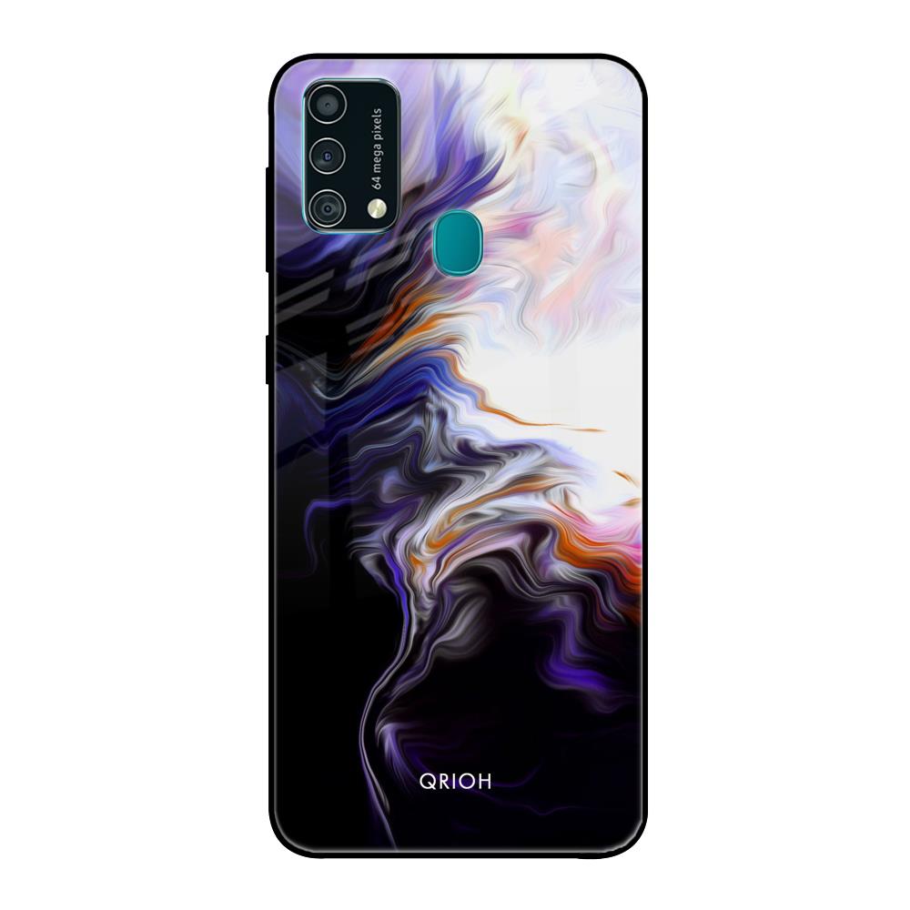 Enigma Smoke Samsung Galaxy F41 Glass Back Cover Online