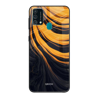 Sunshine Beam Samsung Galaxy F41 Glass Back Cover Online