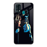 Mahakal Samsung Galaxy F41 Glass Back Cover Online