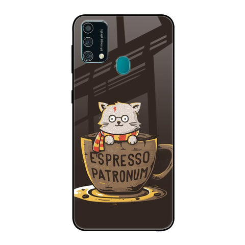 Tea With Kitty Samsung Galaxy F41 Glass Back Cover Online