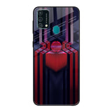 Super Art Logo Samsung Galaxy F41 Glass Back Cover Online