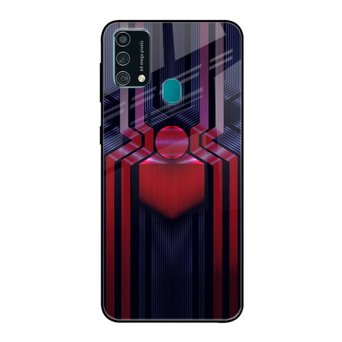 Super Art Logo Samsung Galaxy F41 Glass Back Cover Online