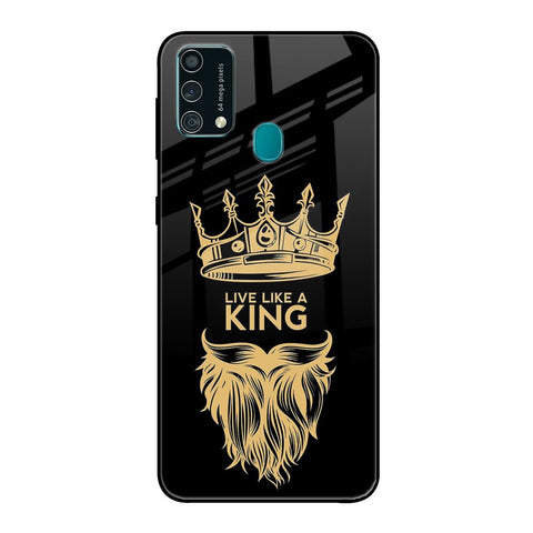 King Life Samsung Galaxy F41 Glass Back Cover Online