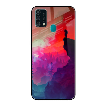 Dream So High Samsung Galaxy F41 Glass Back Cover Online