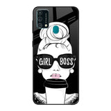 Girl Boss Samsung Galaxy F41 Glass Back Cover Online