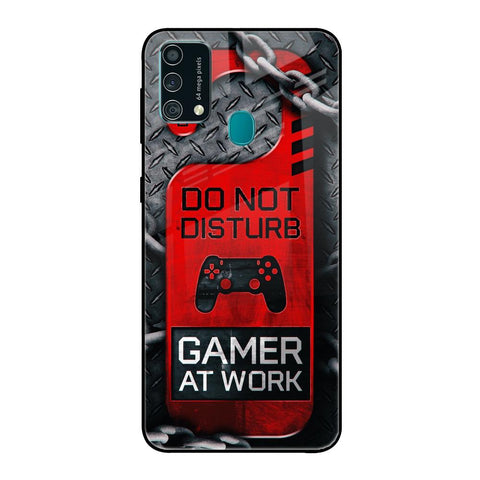 Do No Disturb Samsung Galaxy F41 Glass Back Cover Online