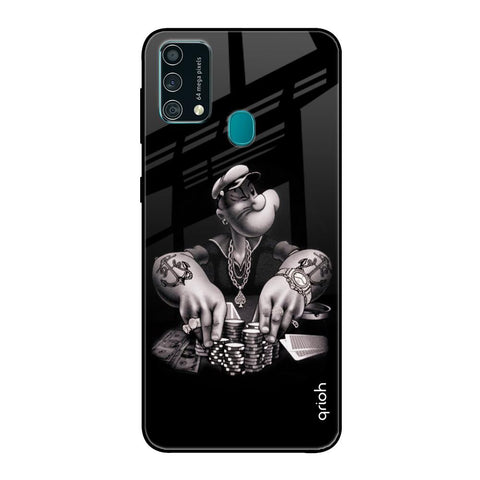 Gambling Problem Samsung Galaxy F41 Glass Back Cover Online
