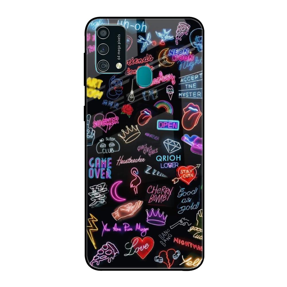 Accept The Mystery Samsung Galaxy F41 Glass Back Cover Online