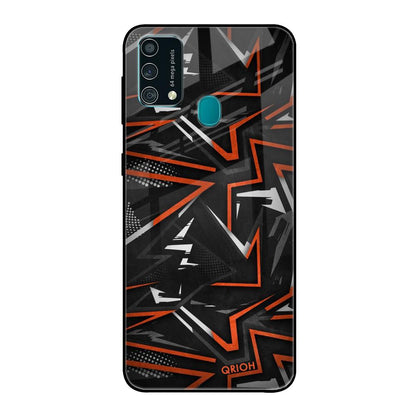 Vector Art Samsung Galaxy F41 Glass Back Cover Online