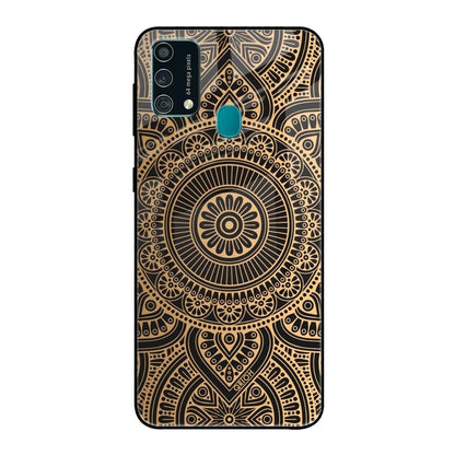 Luxury Mandala Samsung Galaxy F41 Glass Back Cover Online
