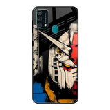 Transformer Art Samsung Galaxy F41 Glass Back Cover Online