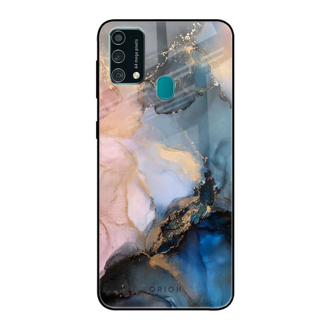 Marble Ink Abstract Samsung Galaxy F41 Glass Back Cover Online