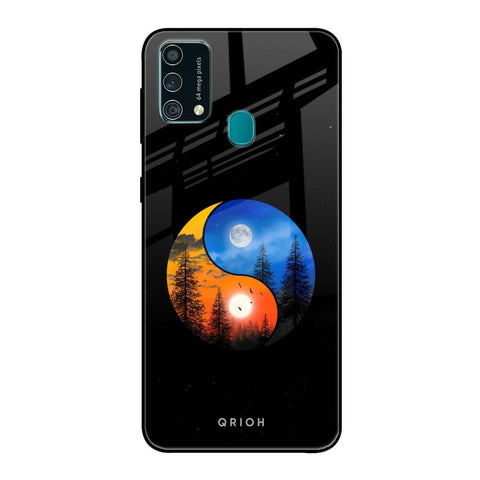 Yin Yang Balance Samsung Galaxy F41 Glass Back Cover Online