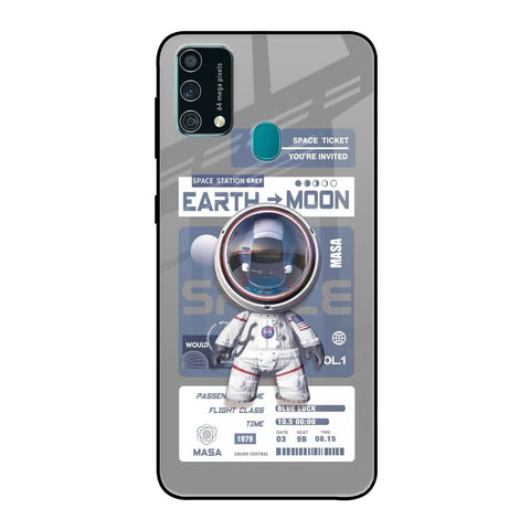 Space Flight Pass Samsung Galaxy F41 Glass Back Cover Online
