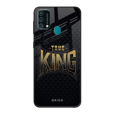 True King Samsung Galaxy F41 Glass Back Cover Online