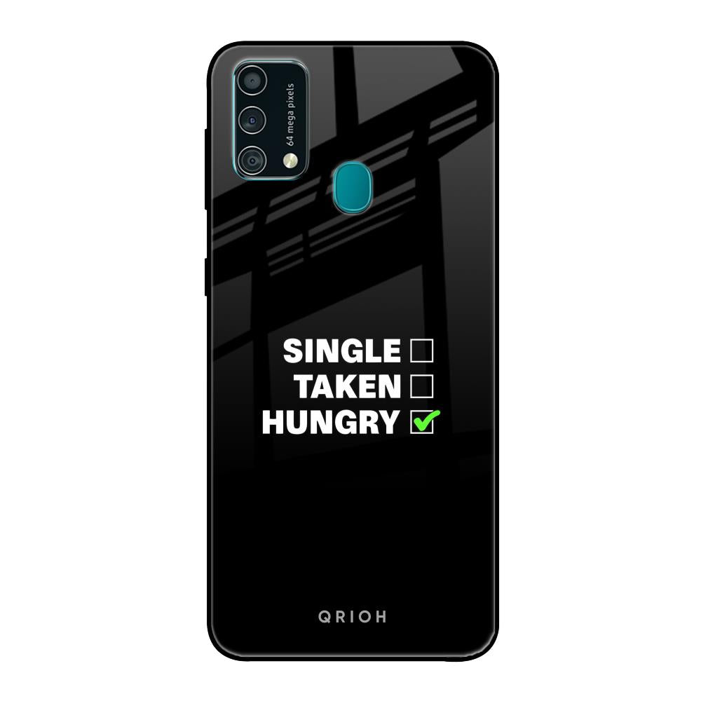 Hungry Samsung Galaxy F41 Glass Back Cover Online