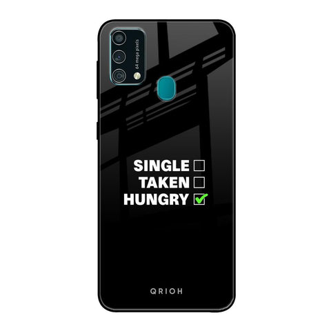 Hungry Samsung Galaxy F41 Glass Back Cover Online