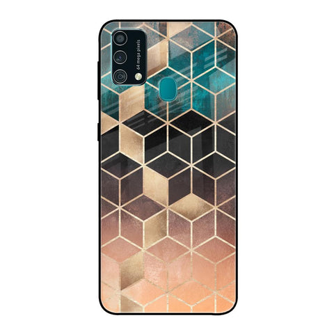 Bronze Texture Samsung Galaxy F41 Glass Back Cover Online