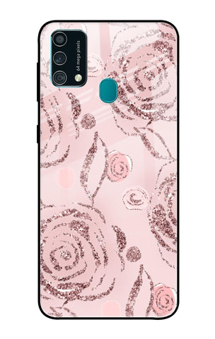 Shimmer Roses Samsung Galaxy F41 Glass Cases & Covers Online