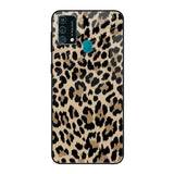 Leopard Seamless Samsung Galaxy F41 Glass Cases & Covers Online