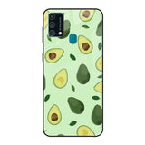 Pears Green Samsung Galaxy F41 Glass Cases & Covers Online