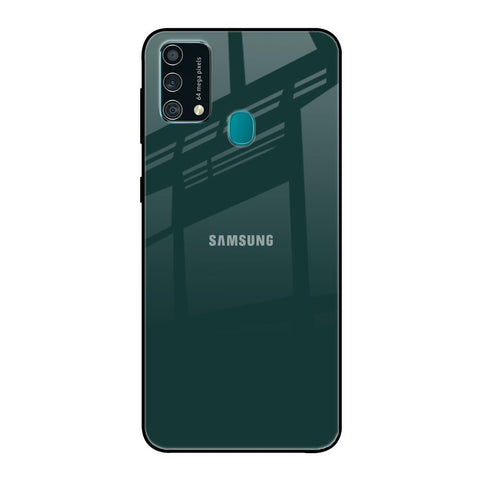 Olive Samsung Galaxy F41 Glass Back Cover Online