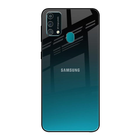 Ultramarine Samsung Galaxy F41 Glass Back Cover Online